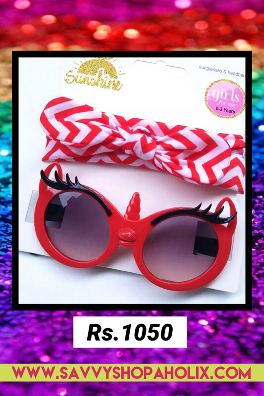 2pk Set Sunglasses And Headband