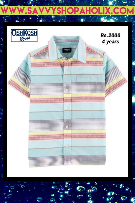 Boy Button Down Shirt By OshKosh