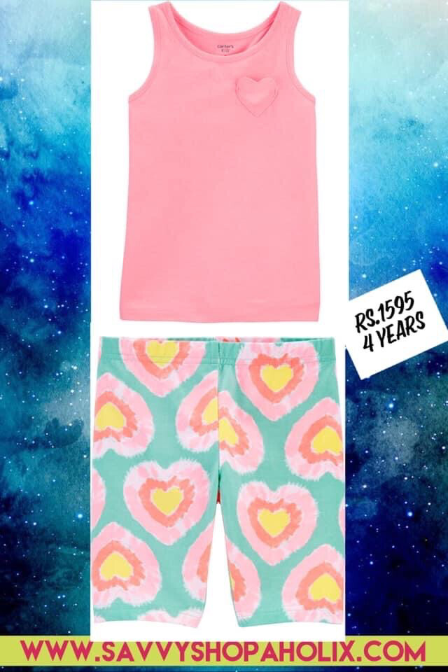 Girl&#39;s Tank And Shorts Outfit by Carter&#39;s