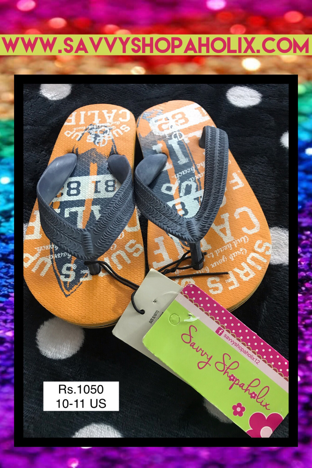 Boy’s Flip Flops By Joe Fresh