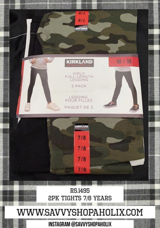 2pk Girl’s Tights By Kirkland