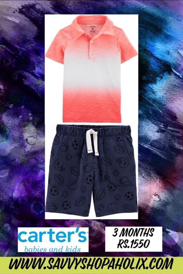 2pc Shorts Set By Carter’s 