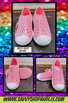 Sparkle Pink Crocs/shoes By George