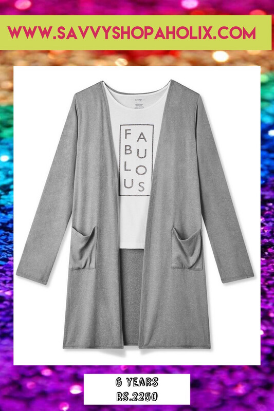 Girl’s 2pc George Cardigan And Tank Set