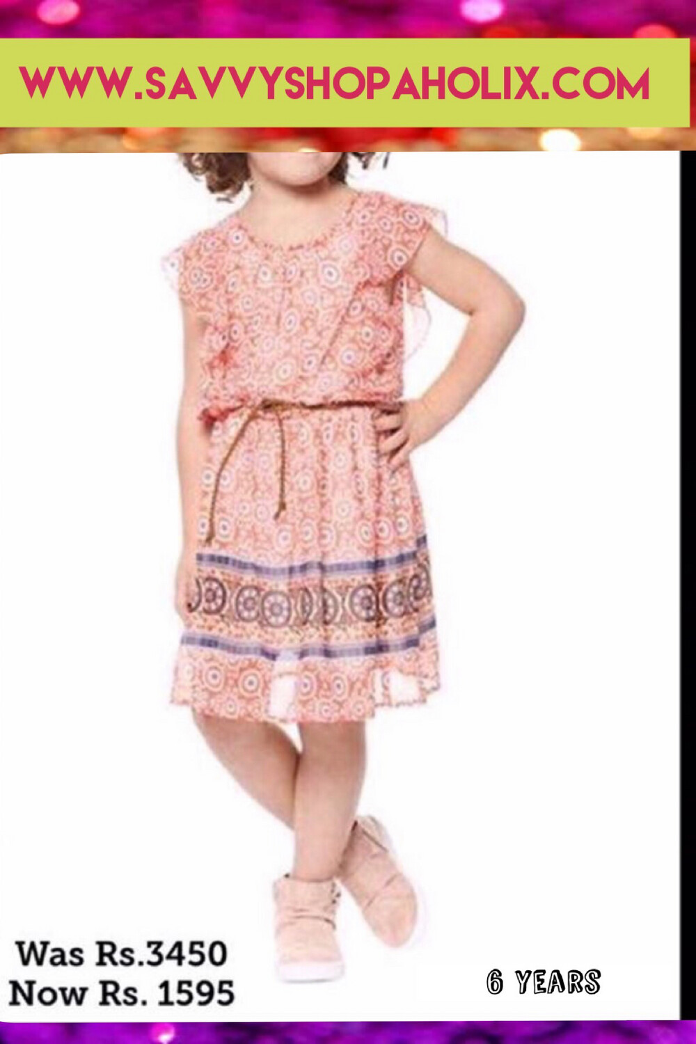 Girl’s Chiffon Dress