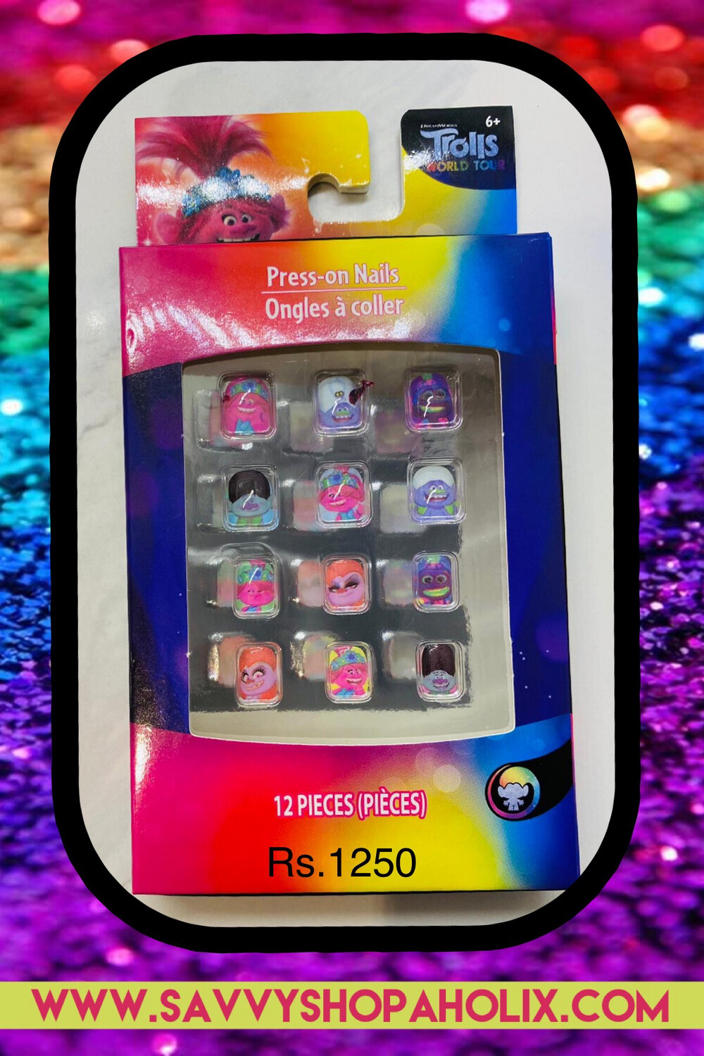 STICK ON NAILS BY TROLLS