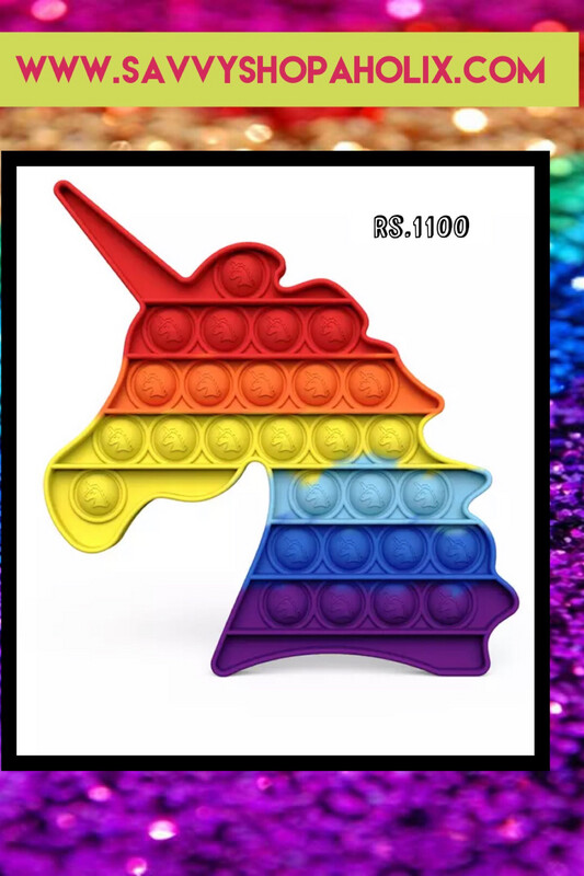 Rainbow Unicorn Popit
