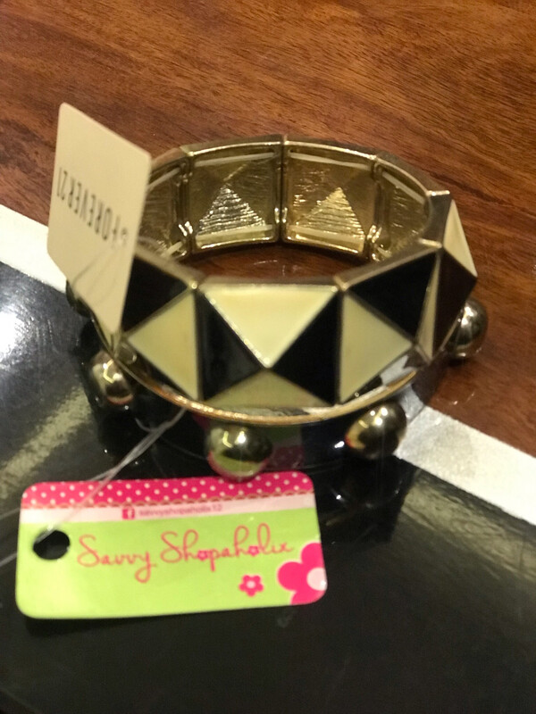 Forever21 Bangle And Stretch Bracelet Set