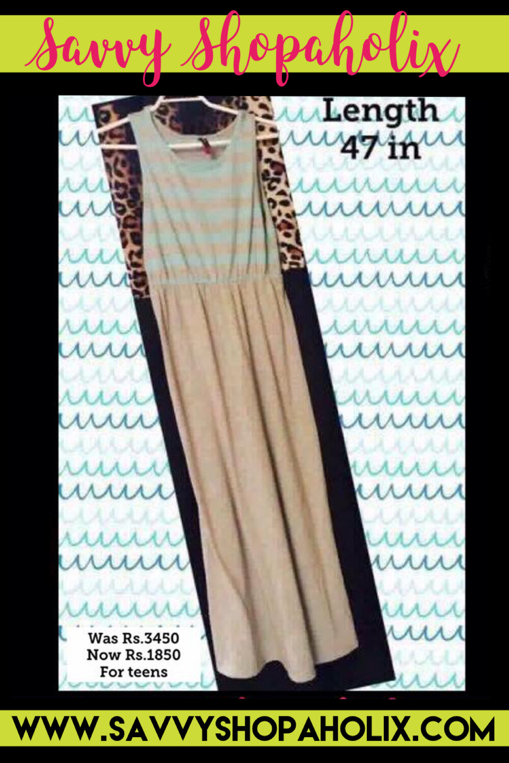 Long Cotton Jersey Dress