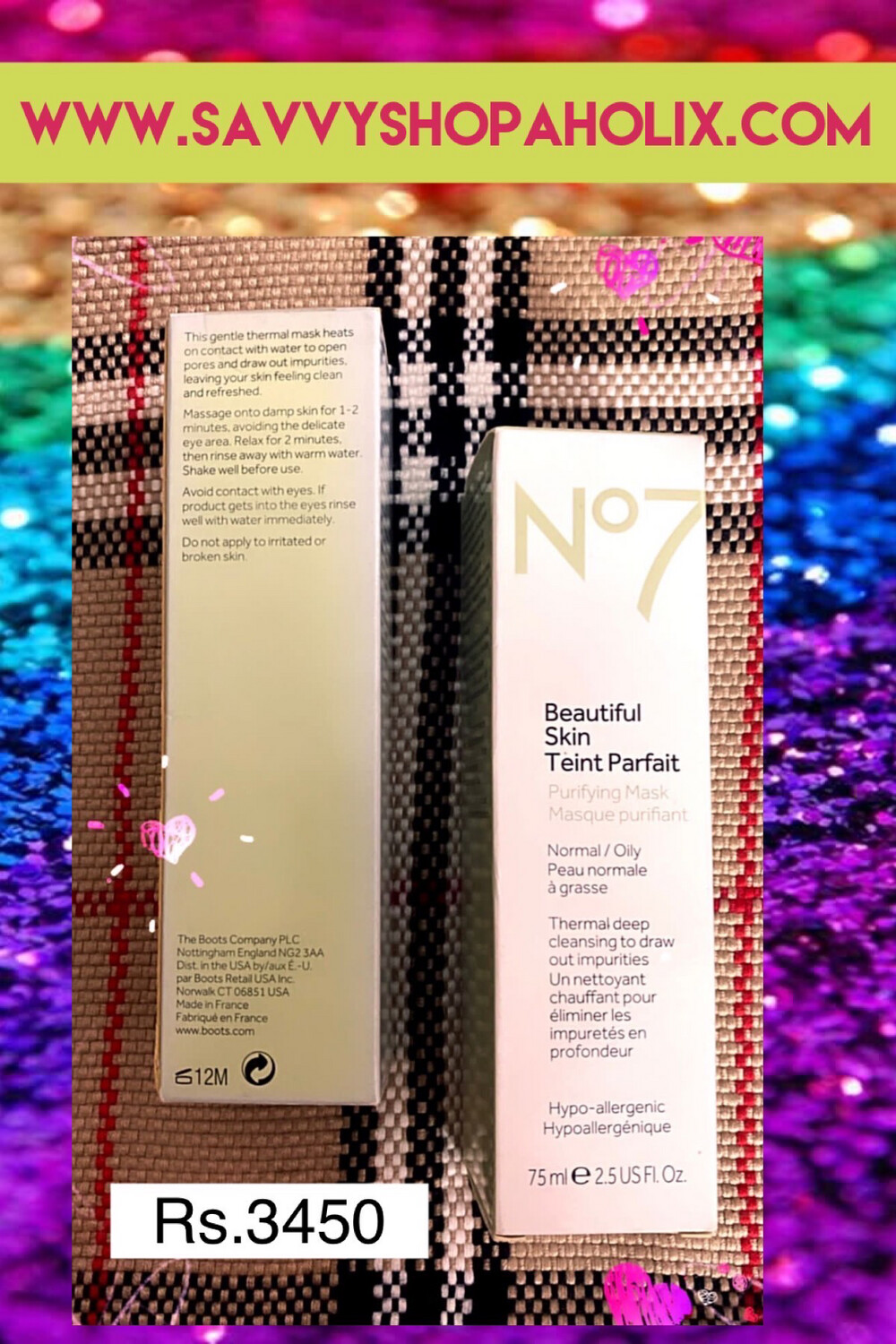 No.7 Beautiful Skin Purifying Mask