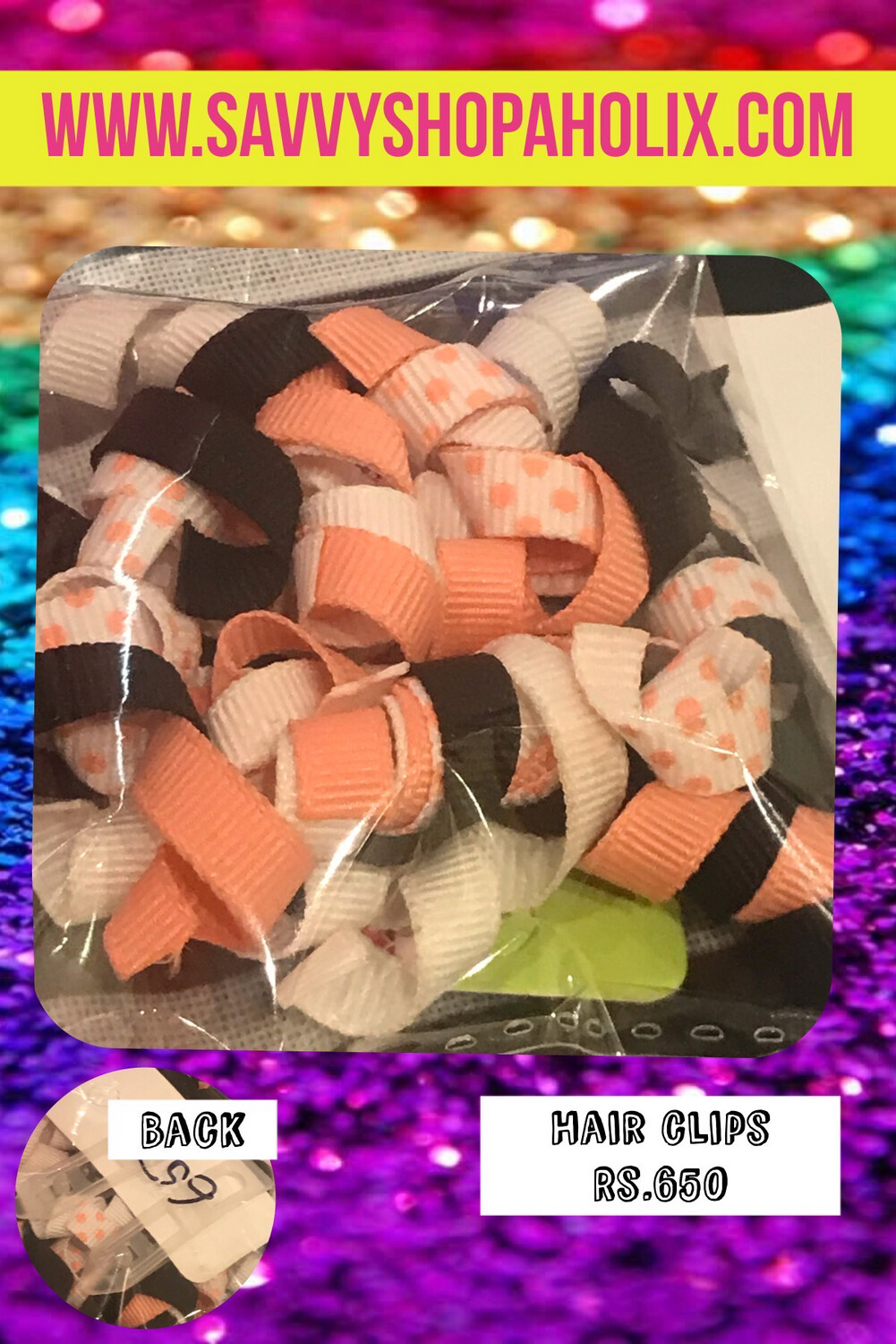 Gymboree Curly Hair Clips