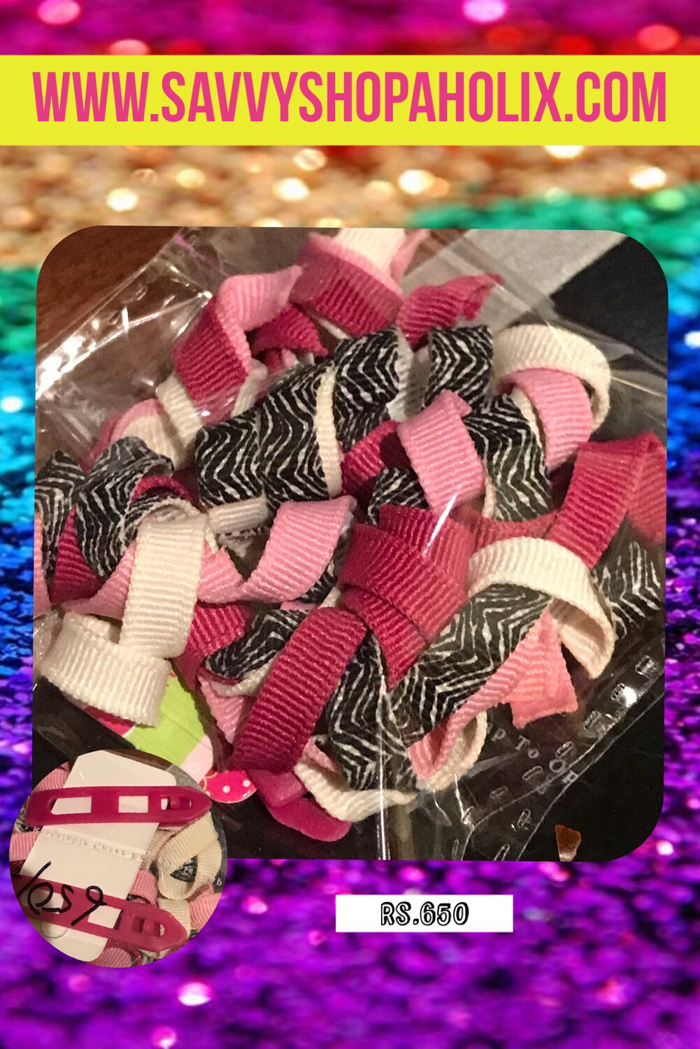 Gymboree Curly Hair Clips
