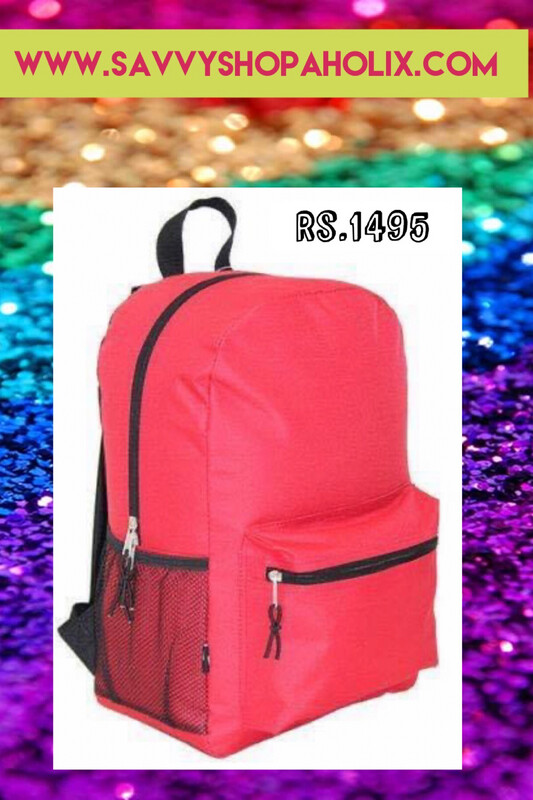 Athletic Works Red Backpack/school Bag