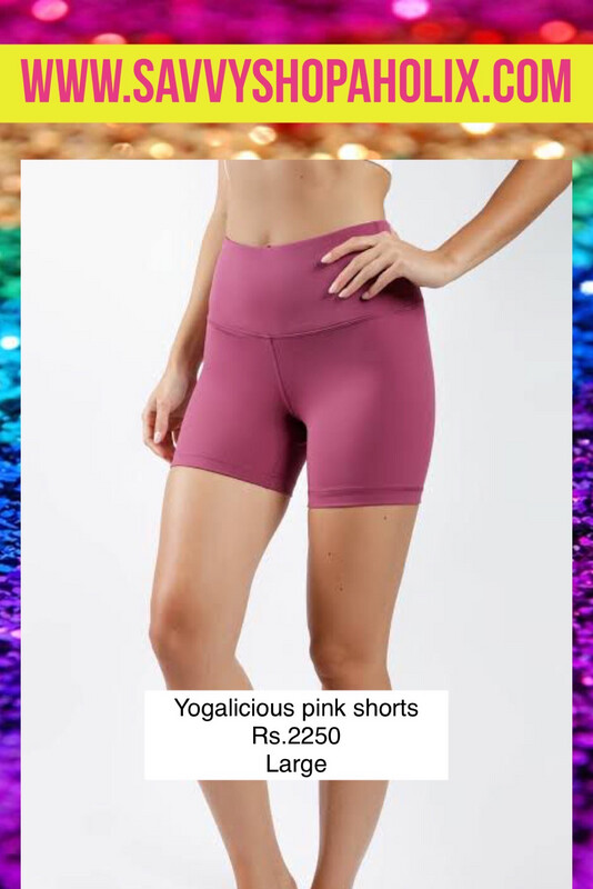 Yogalicious Pink Shorts