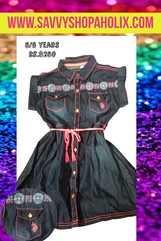 US. POLO ASSN. Denim Dress