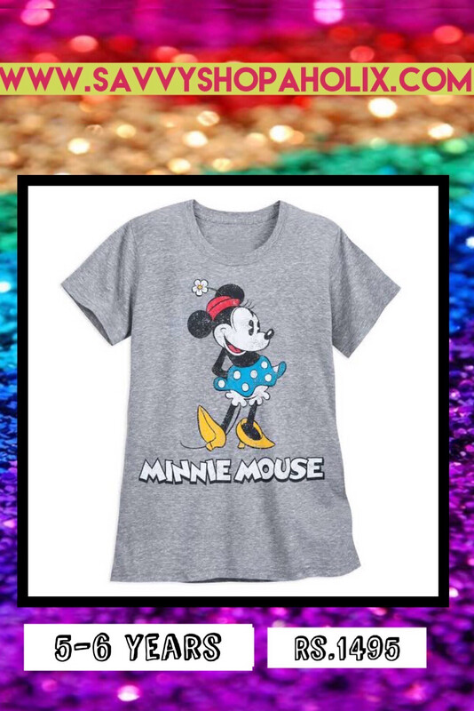 Disney Minnie Mouse Grey T-shirt 