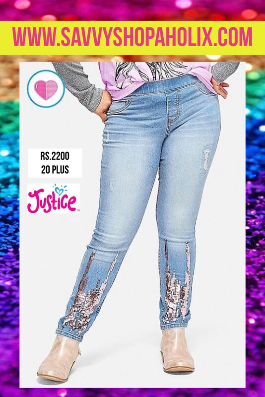 Justice Girl’s Midrise Jeggings/ Jeans