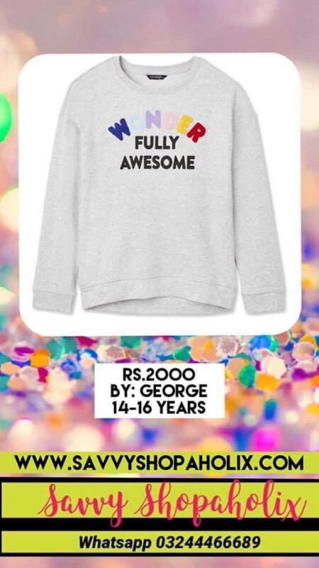 George “wonderfully Awesome ” Sweatshirt