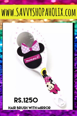 Disney Minnie Mouse Pink Hair Brush