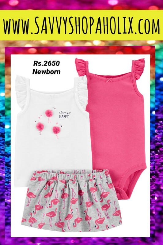 3pc skirt outfit by Carter&#39;s- Always Happy