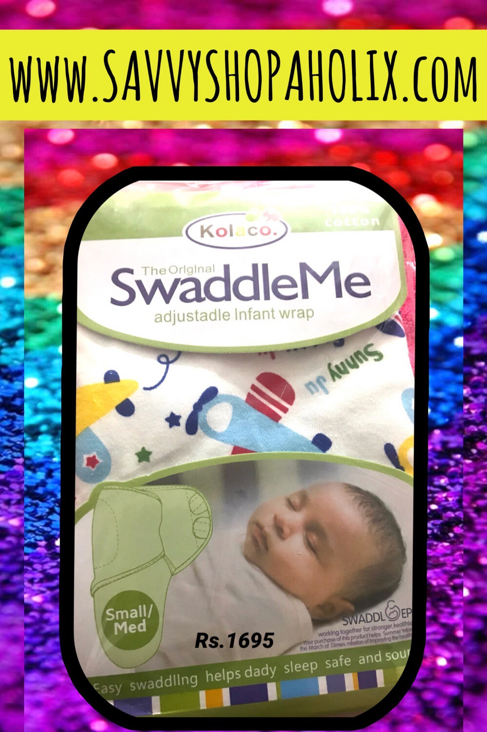 100% Cotton Swaddle Sheet