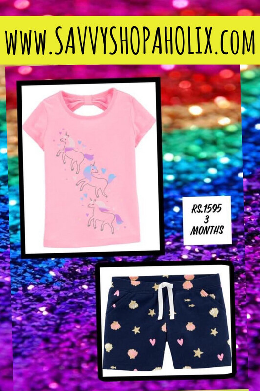 2pc Shorts And T-shirt Set By Carter’s 