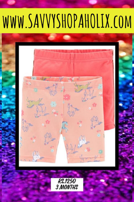 2pk Cotton Jersey Shorts By Carter’s 
