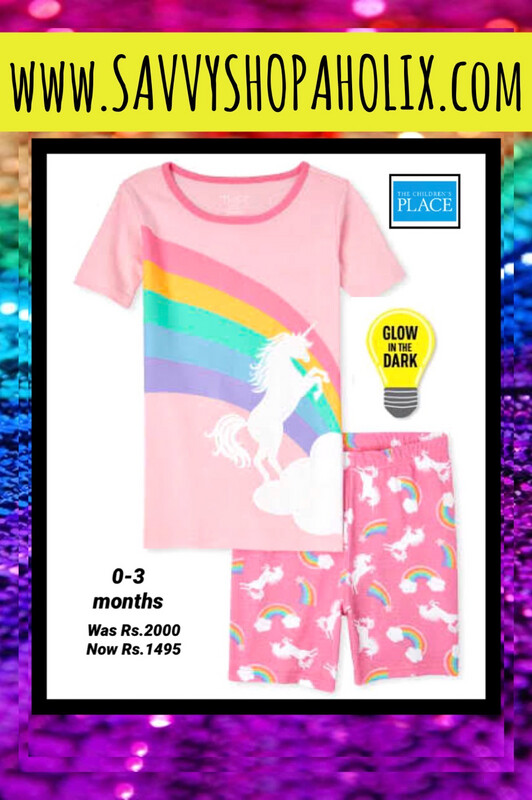 2pc Girls Outfit By The Children’s Place- Glow In The Dark
