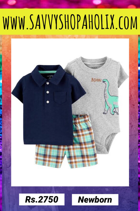 3pc Baby Boy Set By Carter’s-Dino