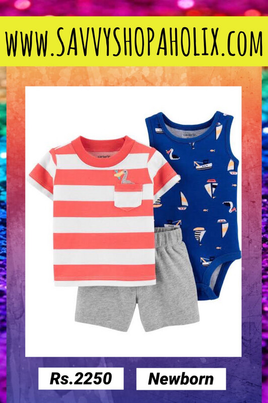 3pc Baby Boy Set By Carter’s-boats