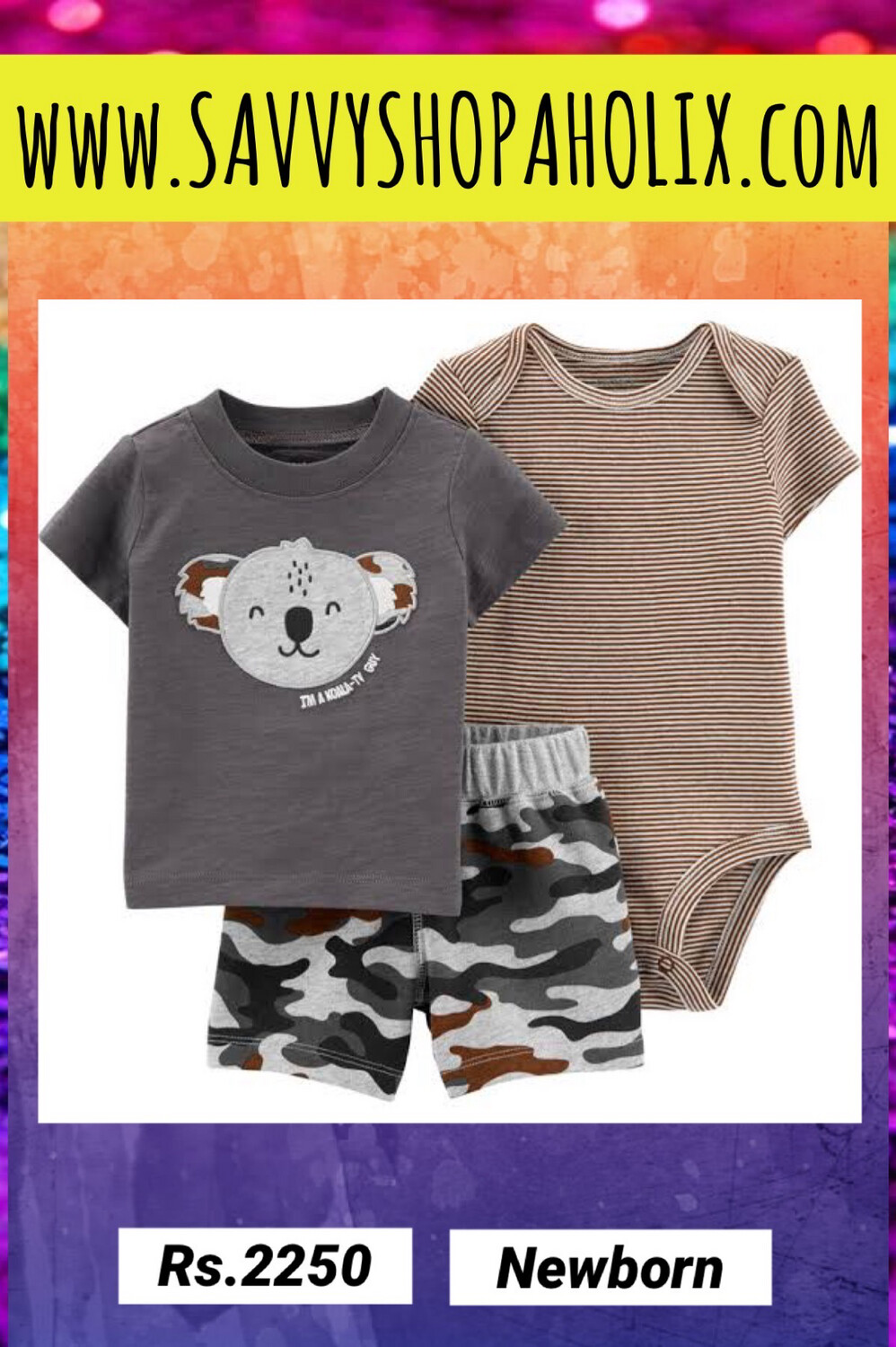 3pc Baby Boy Set By Carter’s-Koala