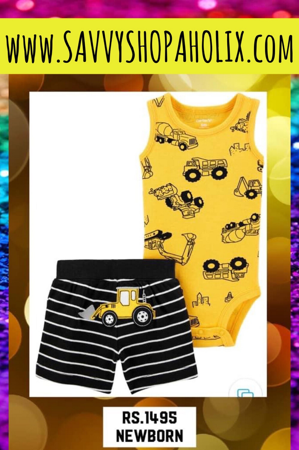Carter’s Baby Boy 2pc Shorts Outfit