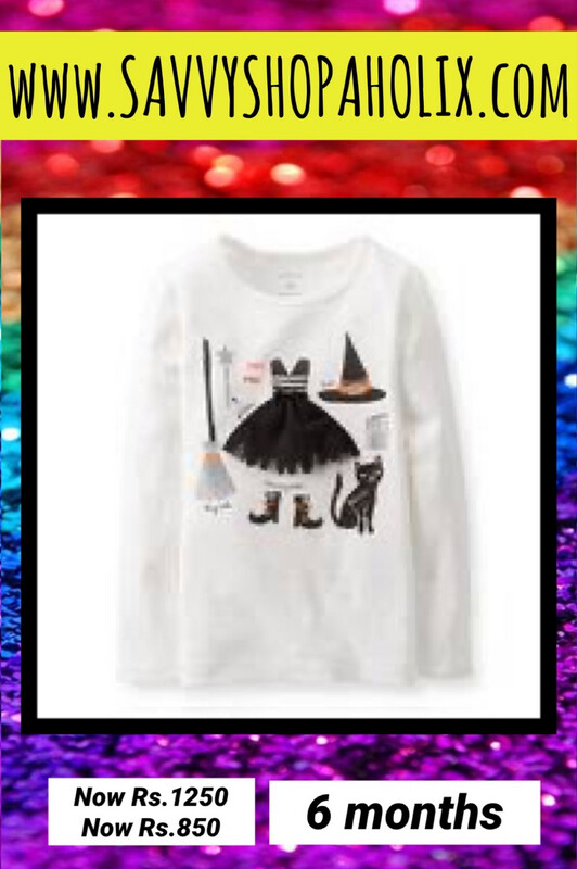 Carter’s Cute Halloween Witch T-shirt