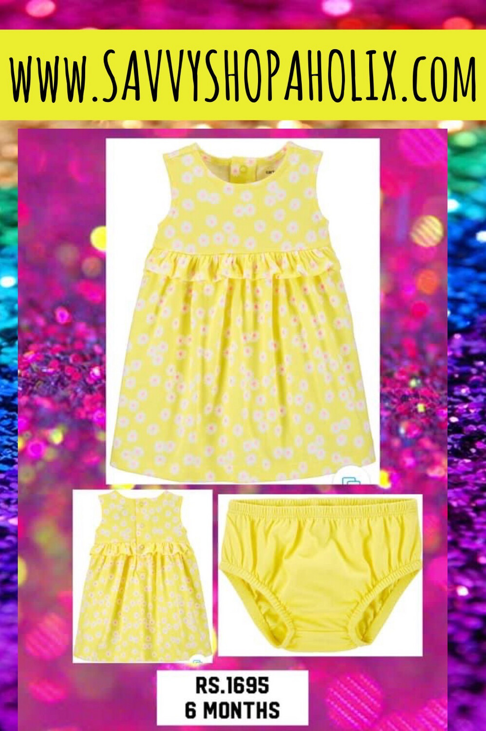 Carter&#39;s Cotton Dress - floral
