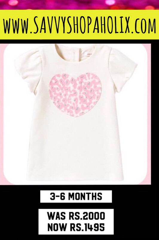 Baby Girl Dress By Joe Fresh- Heart