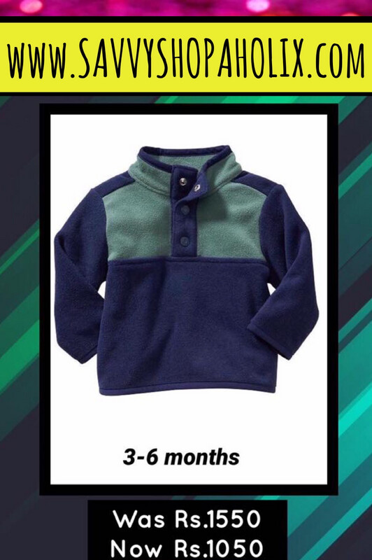 Baby Boy Fleece Pullover 