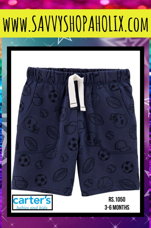 Carter’s Baby Boy Sports Football Shorts