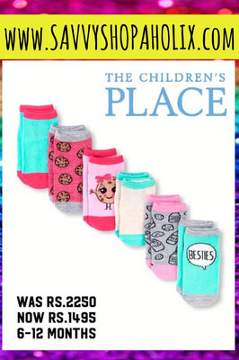 6pk socks by The children's Place