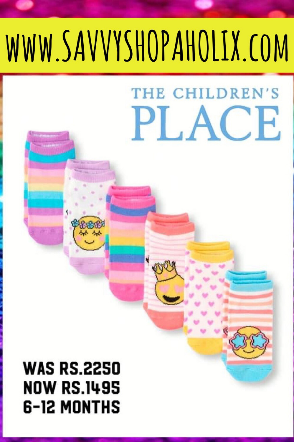 6pk socks by The children&#39;s Place
