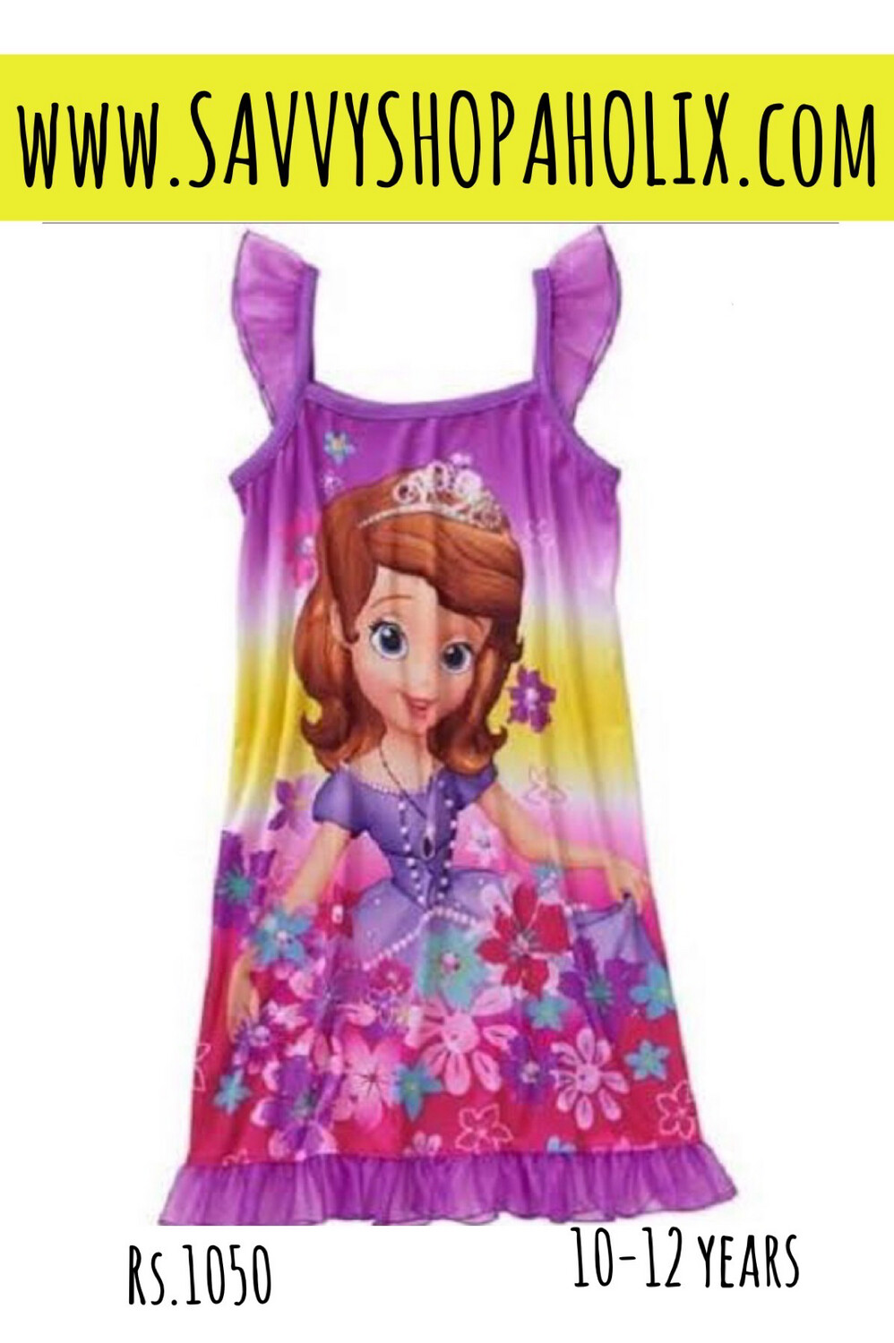 Princess Sofia Dress By Disney