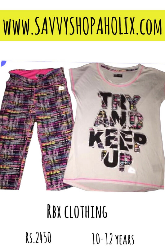 Rbx 2pc Outfit With Capri Tights