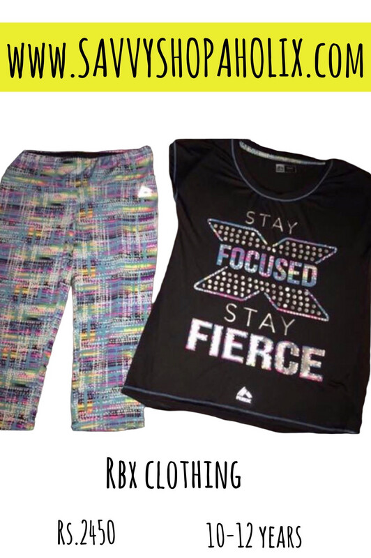 Rbx 2pc Outfit With Capri Tights