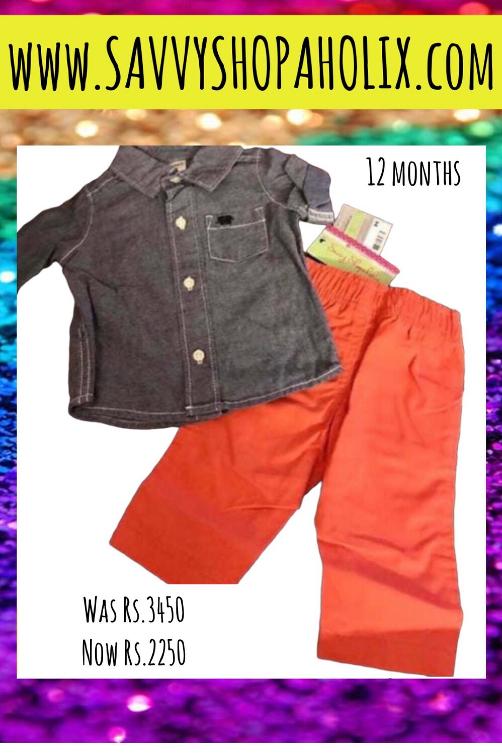 Baby Boy 2pc Set By Carter’s 