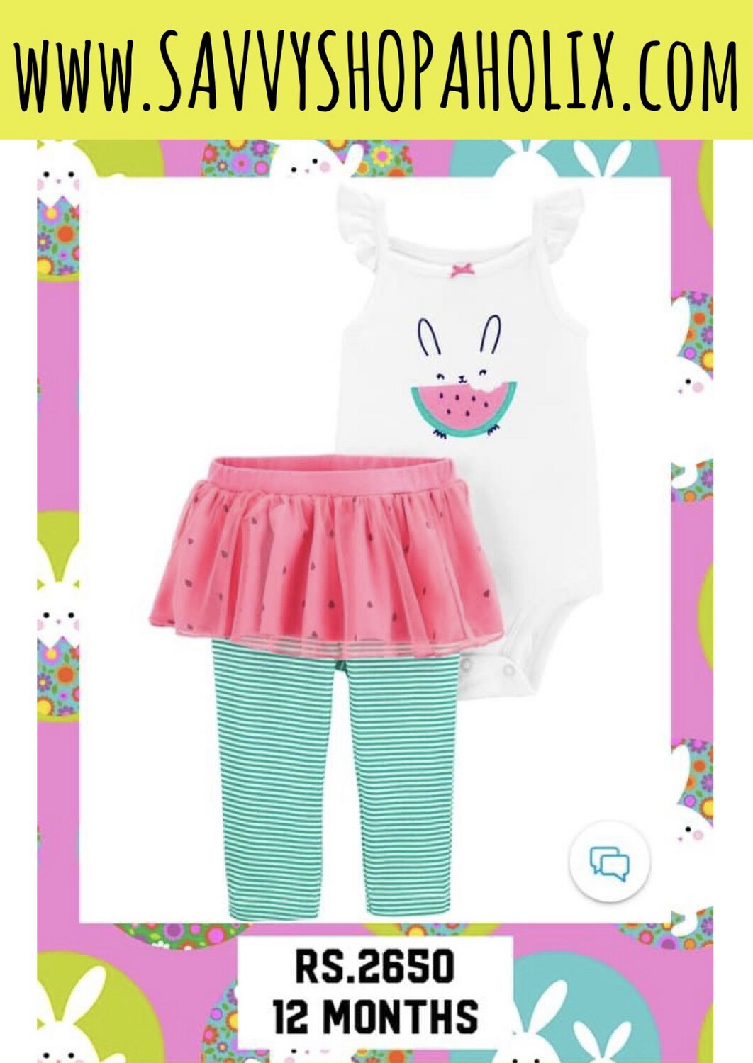 Girl&#39;s skirt outfit by Carter&#39;s