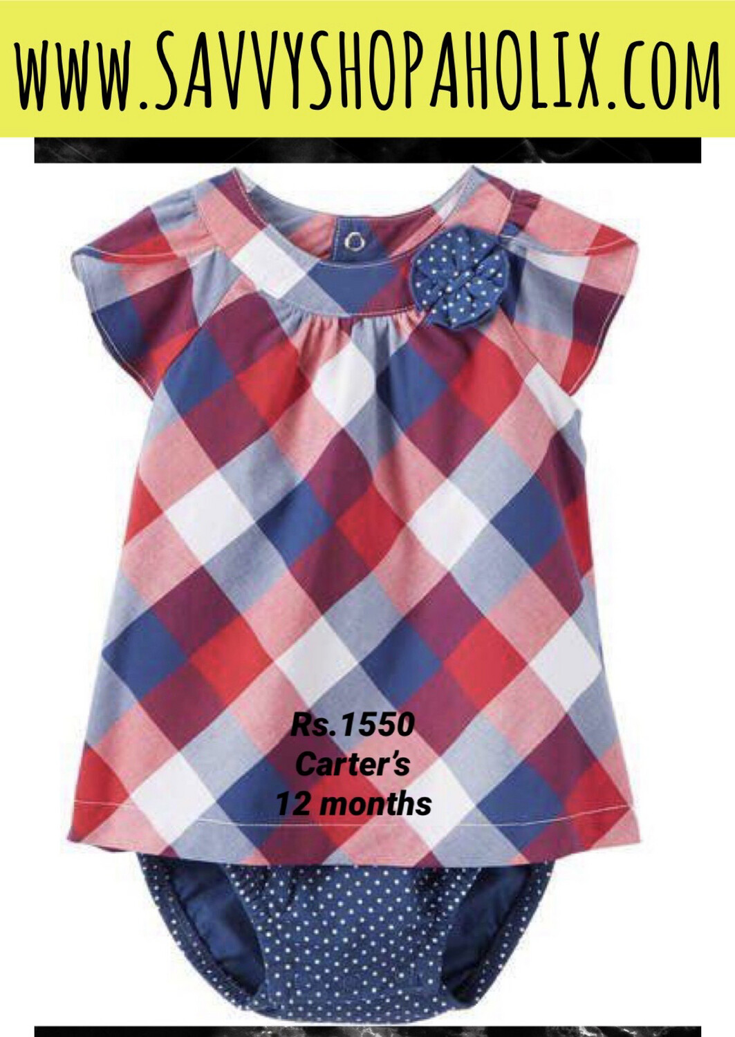 Cotton dress by Carter&#39;s