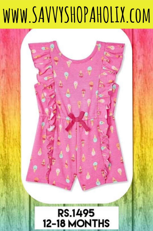 Summer Ice Cream Romper by George