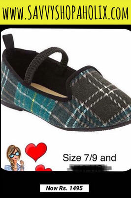 OLDNAVY Plaid Pumps/ Shoes