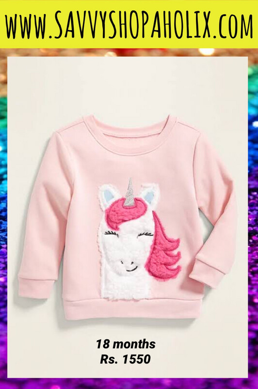 Unicorn Sweat Shirt By Joe Fresh
