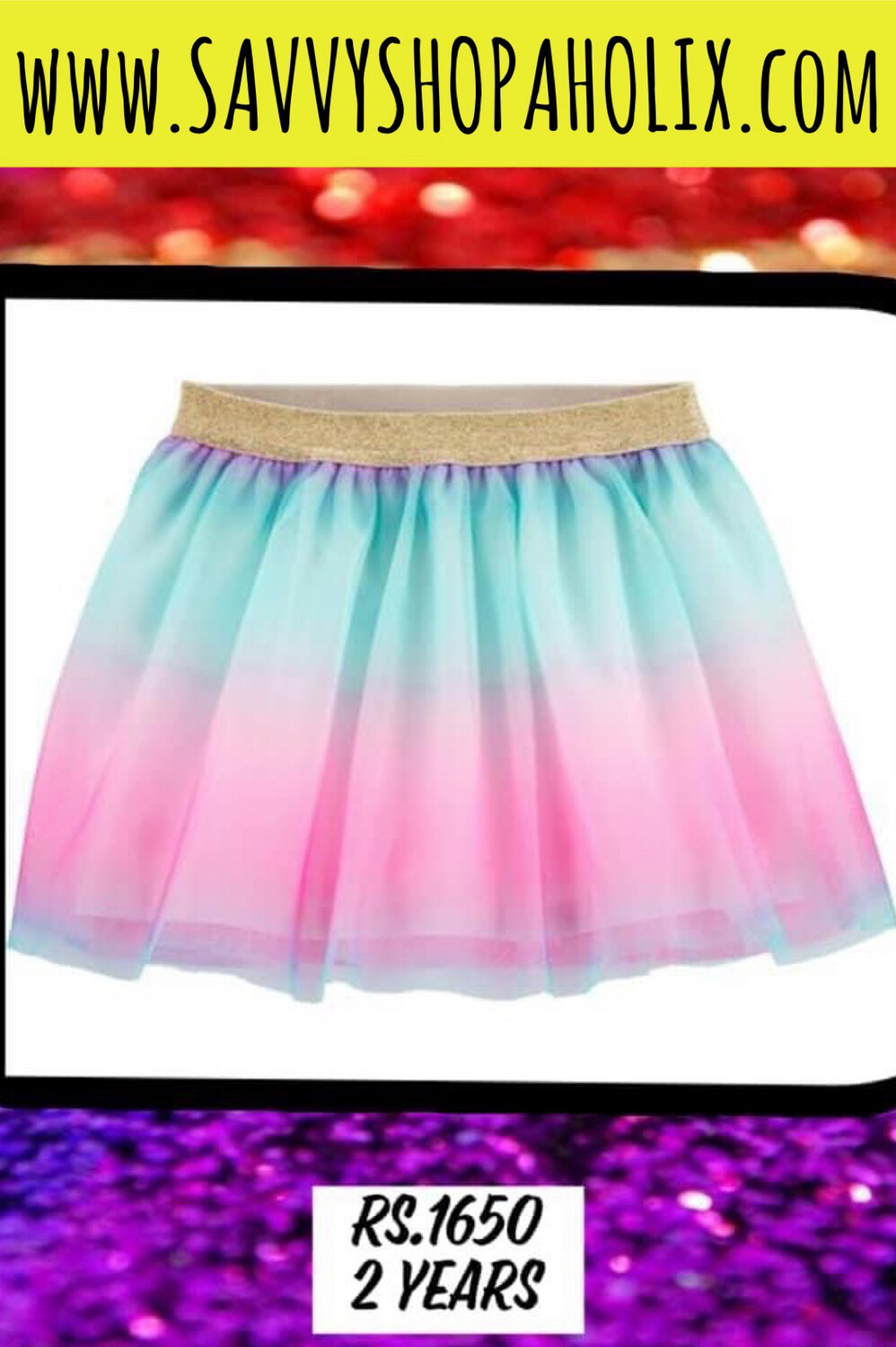 Carter’s Tutu Skirt With Lining