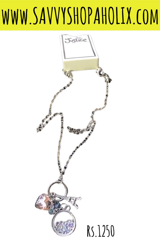 Justice Eiffel Tower Necklace
